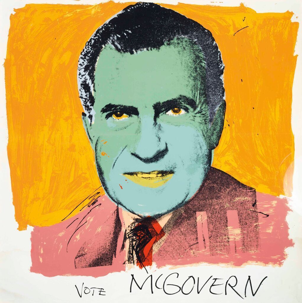 Andy Warhol, Vote McGovern (FS II.84), 1972