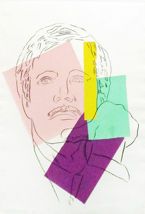 Andy Warhol, Ted Turner, ca. 1986