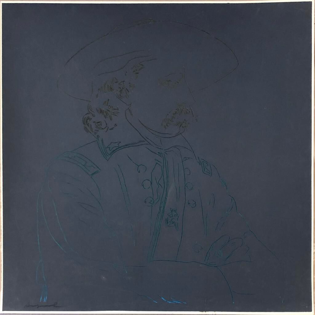 Andy Warhol, Cowboys and Indians: General Custer II.379, 1986