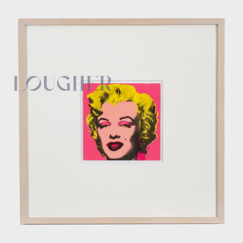 Andy Warhol, Marilyn Invitation (Castelli Graphics), 1981