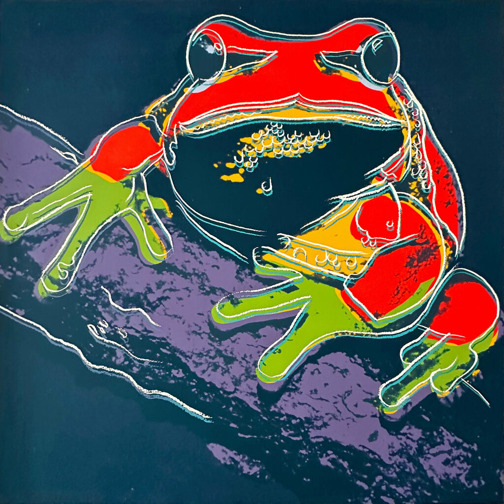 Andy Warhol, Pine Barrens Tree Frog (FS II.294), 1983