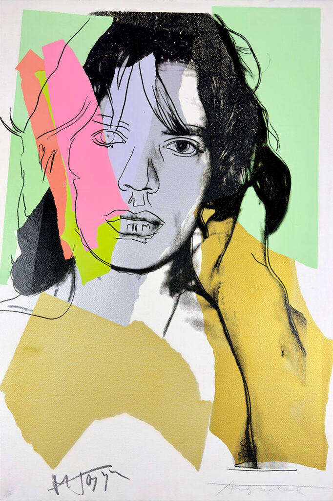 Andy Warhol, Mick Jagger 140, 1975