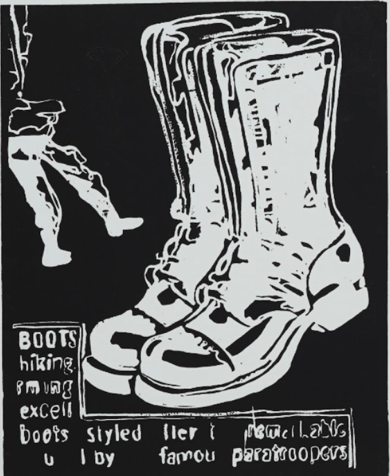Paratrooper Boots (Negative), image 1