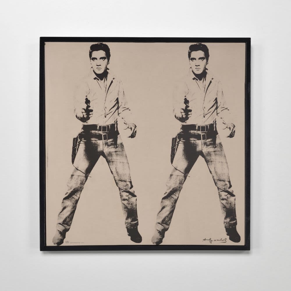 Andy Warhol, Platinum Elvis, Published by Rosenthal studio-line in collaboration with The Andy Warhol Foundation