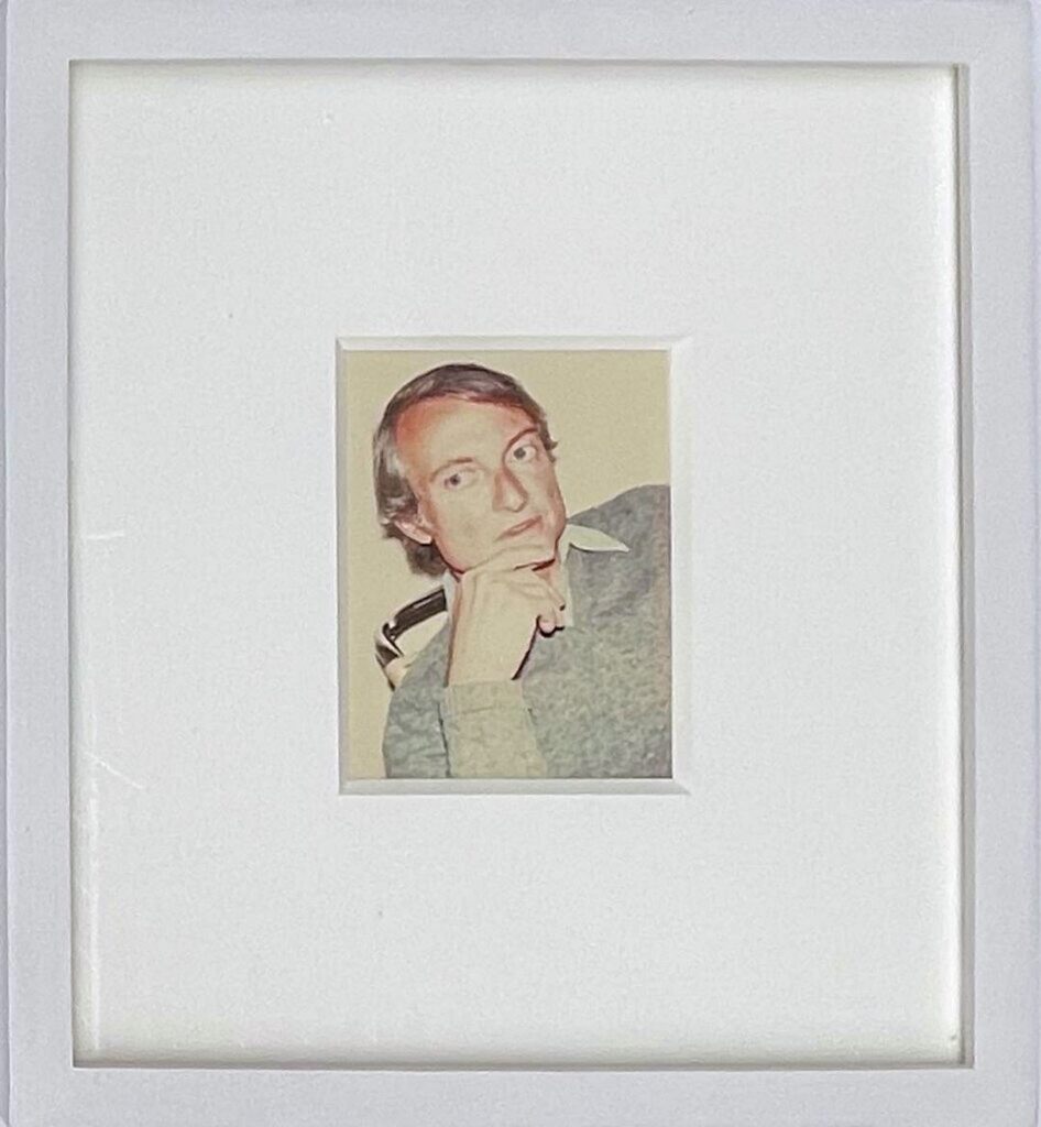 Andy Warhol, Andy Warhol - Portrait of Roy Lichtenstein (Authenticated and Stamped by the Warhol Foundation), ca. 1975