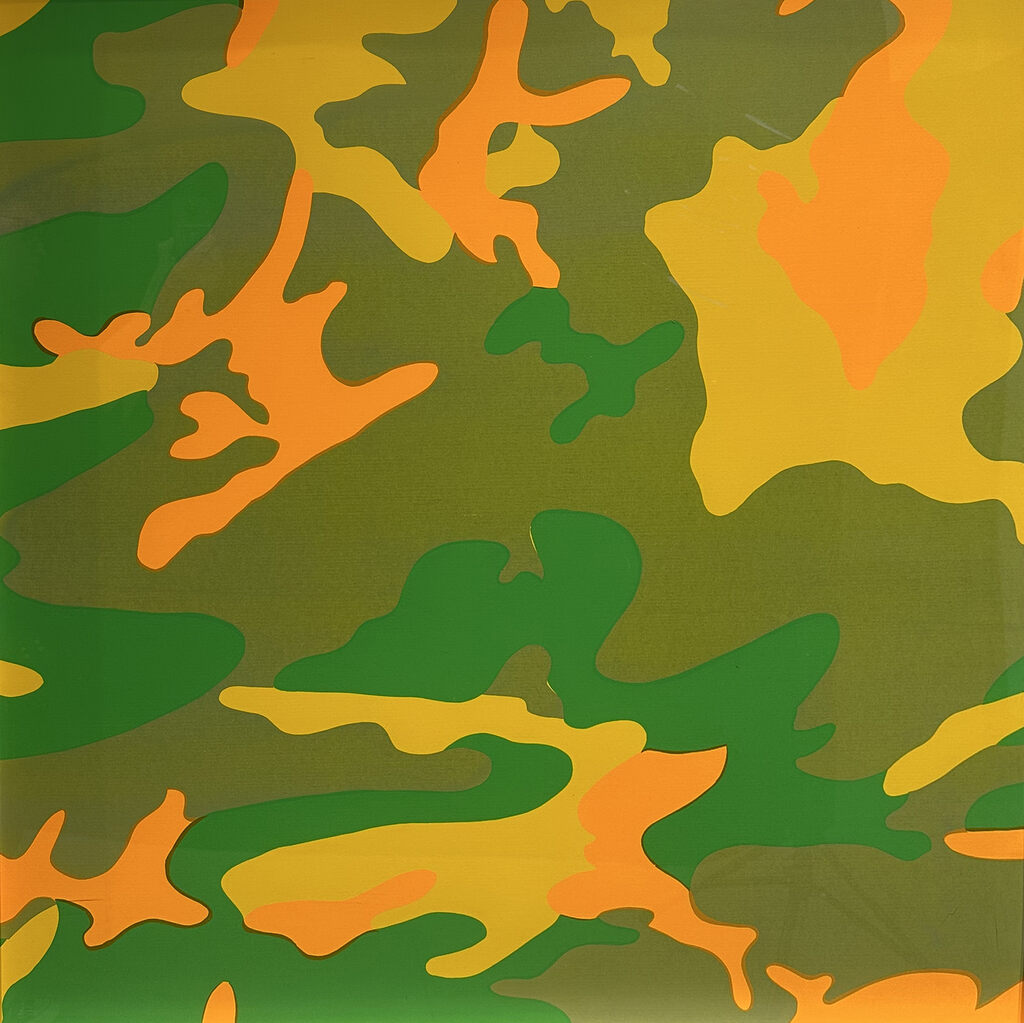 Andy Warhol, Camouflage (Trial Proof), 1987