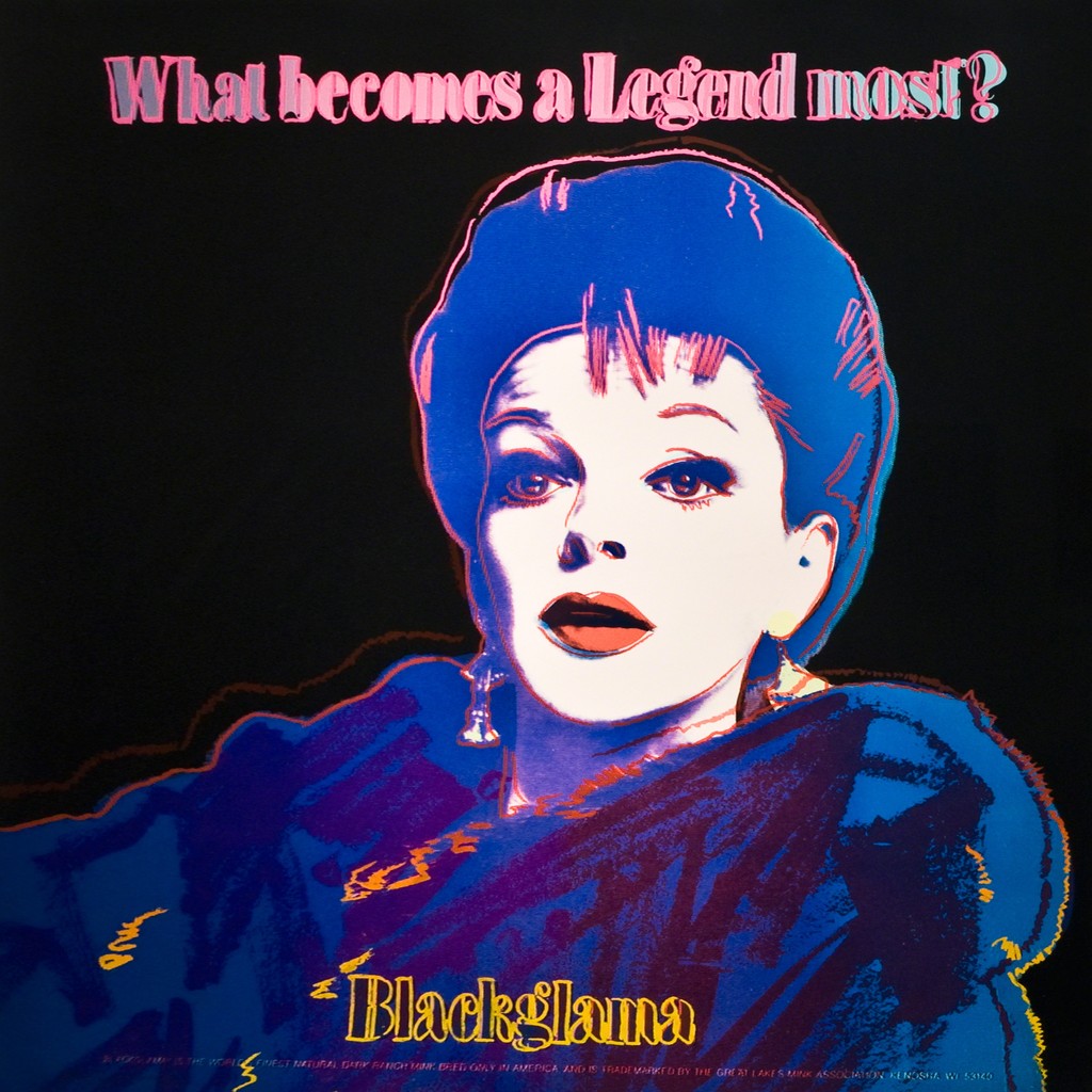 Andy Warhol, Blackglama (Judy Garland), 1985