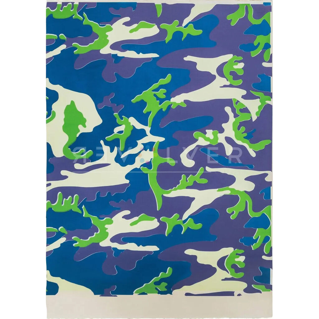 Andy Warhol, Camouflage Unique (AWF112.107), 1987