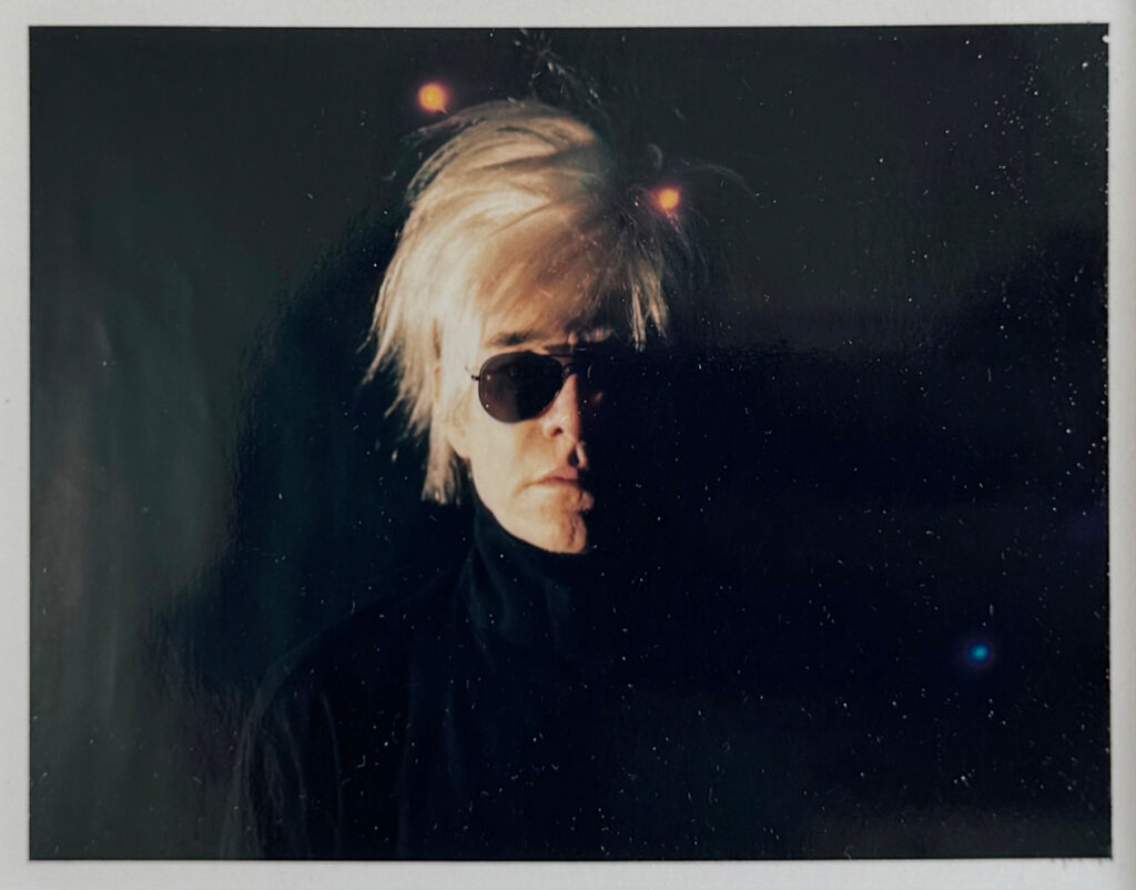 Andy Warhol, Self Portrait in Fright Wig, 1986