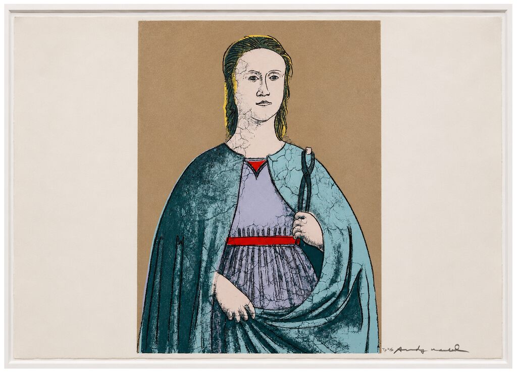 Andy Warhol, Saint Apollonia, 1984