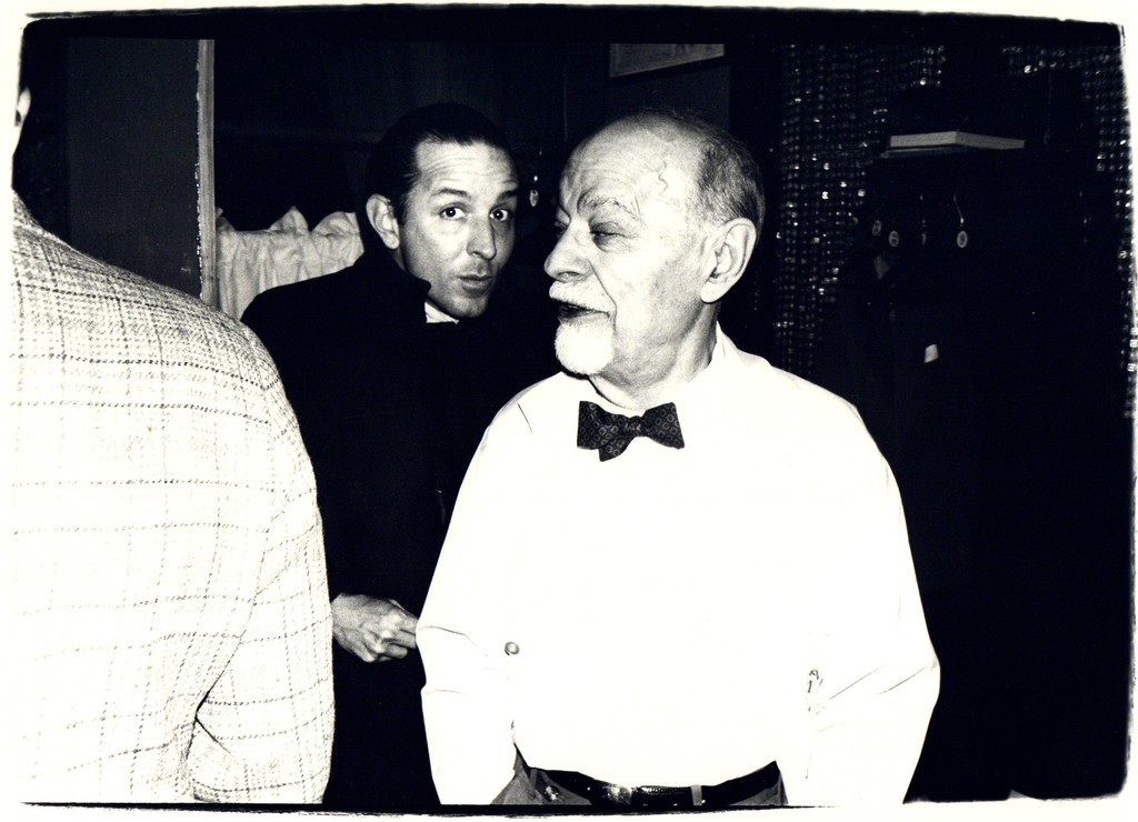 Fred Hughes and a Man, image 1