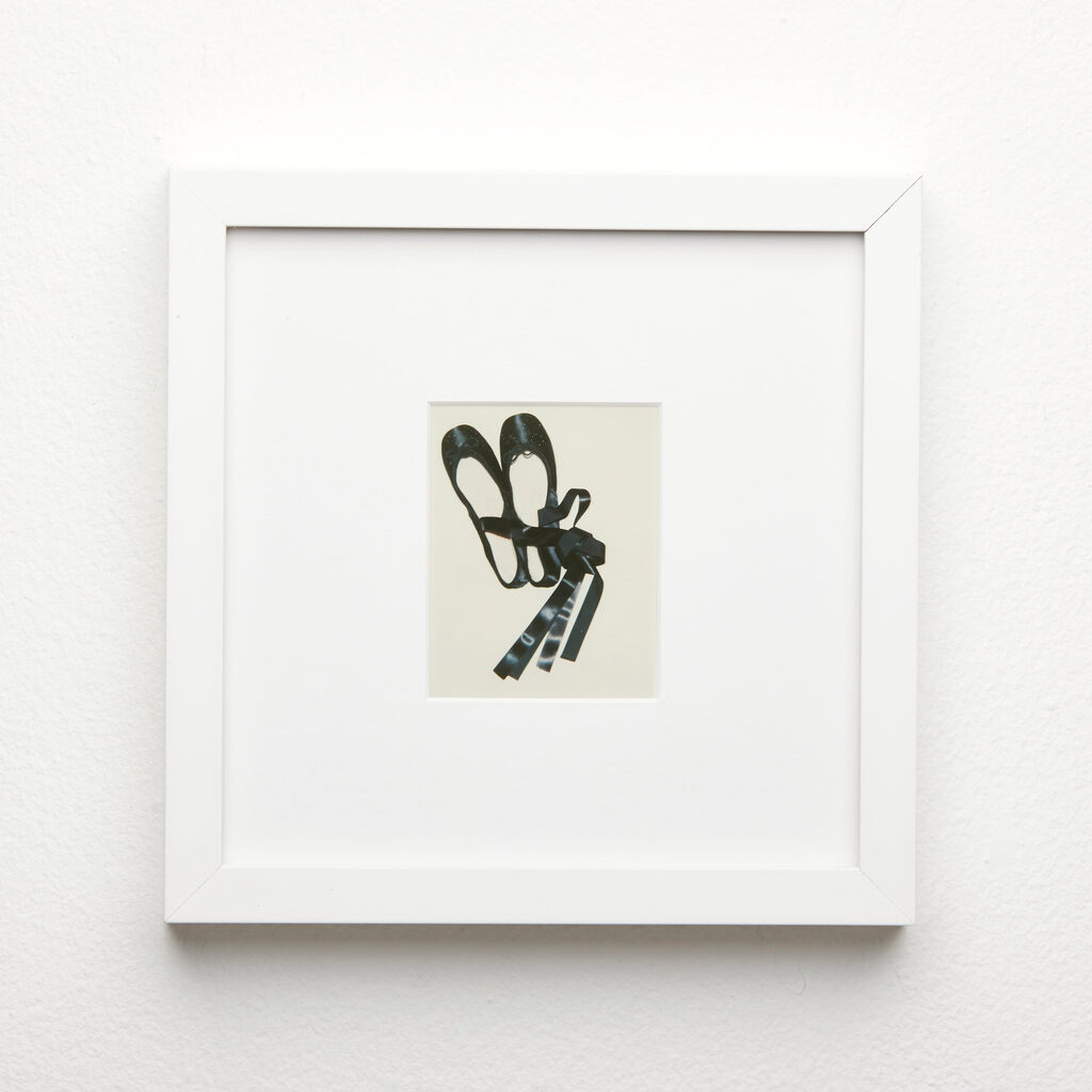 Andy Warhol, Ballet Slippers (black), 1981
