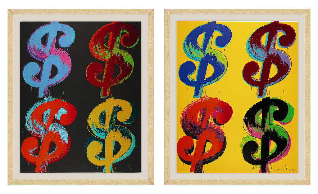 $ (4) F&S II.281-282 (two pieces), image 1