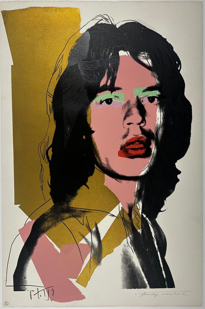 Andy Warhol, Mick Jagger F&S II.143, 1975