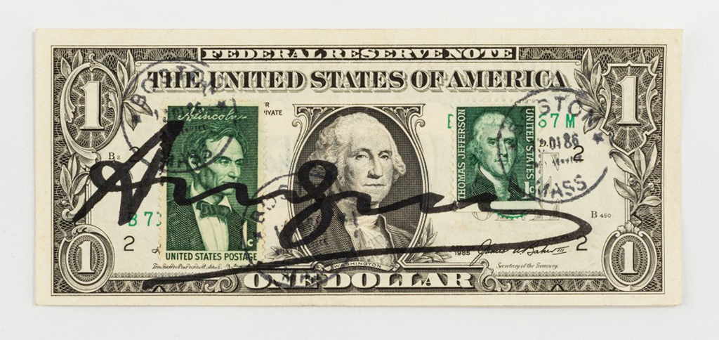 untitled (One Dollar Bill), image 1