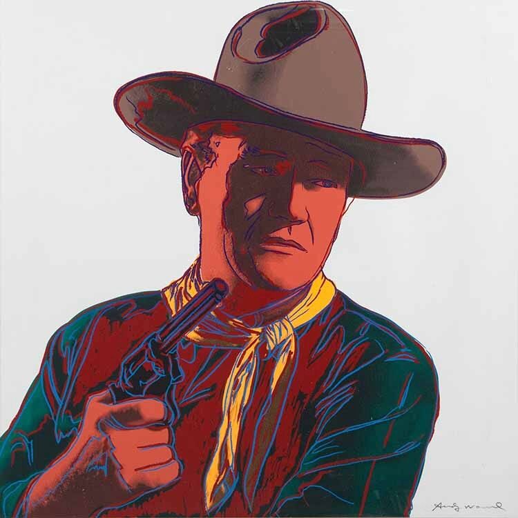 Andy Warhol, John Wayne (FS II.377), 1986
