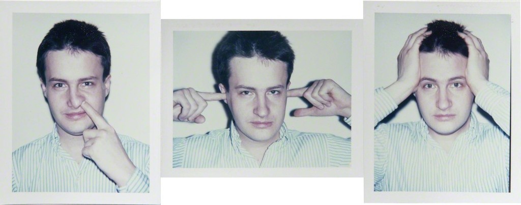 Donald Baechler Polaroid Triptych, image 1