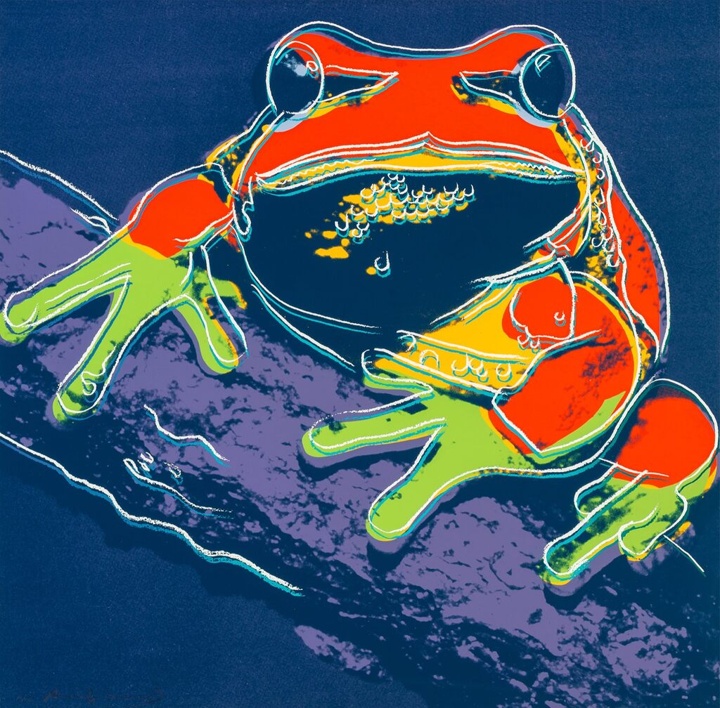 Andy Warhol, Pine Barrens Tree Frog, 1983