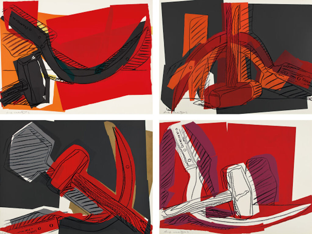 Andy Warhol, Hammer and Sickle (コンプリートポートフォリオ), 1977