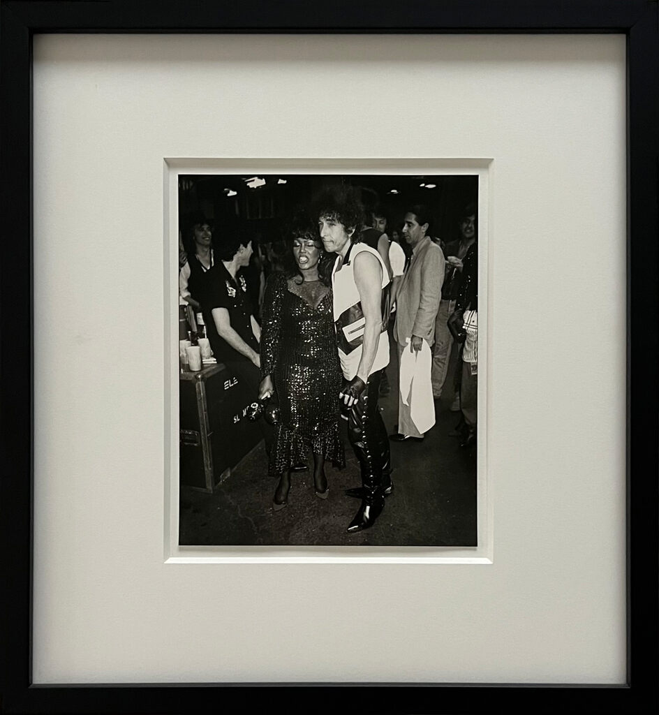 Andy Warhol, Bob Dylan, Tom Petty and Unidentified Men and Women, Circa 1986