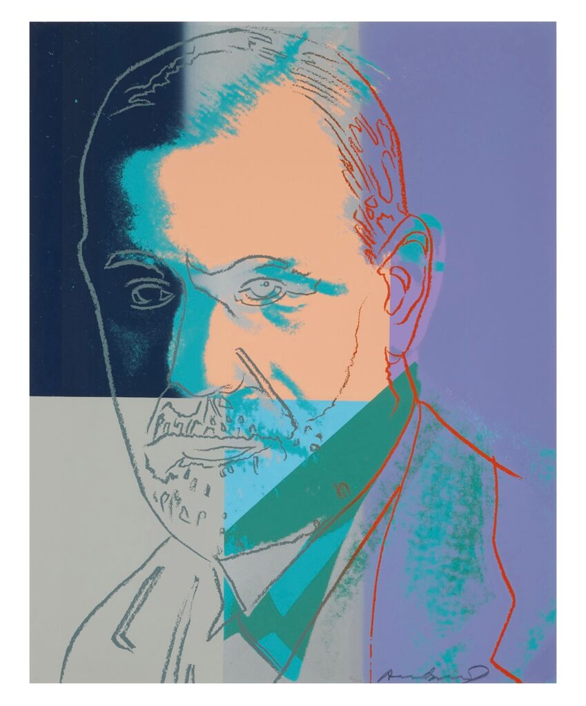 Andy Warhol, Sigmund Freud (FS II.235), 1980