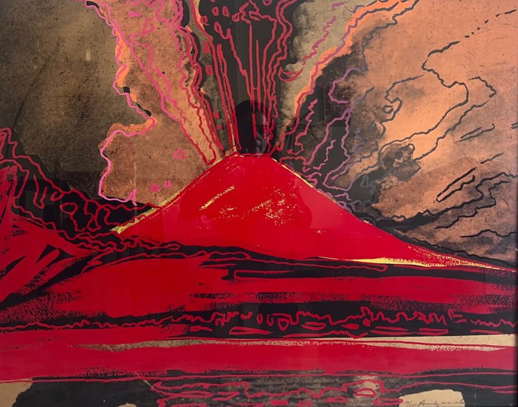 Andy Warhol, Vesuvius, 1985