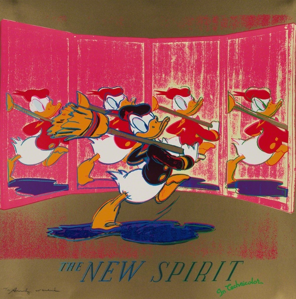 Ads-The New Spirit (Donald Duck), image 1