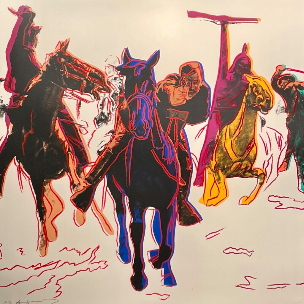 Andy Warhol, Action Picture, 1986