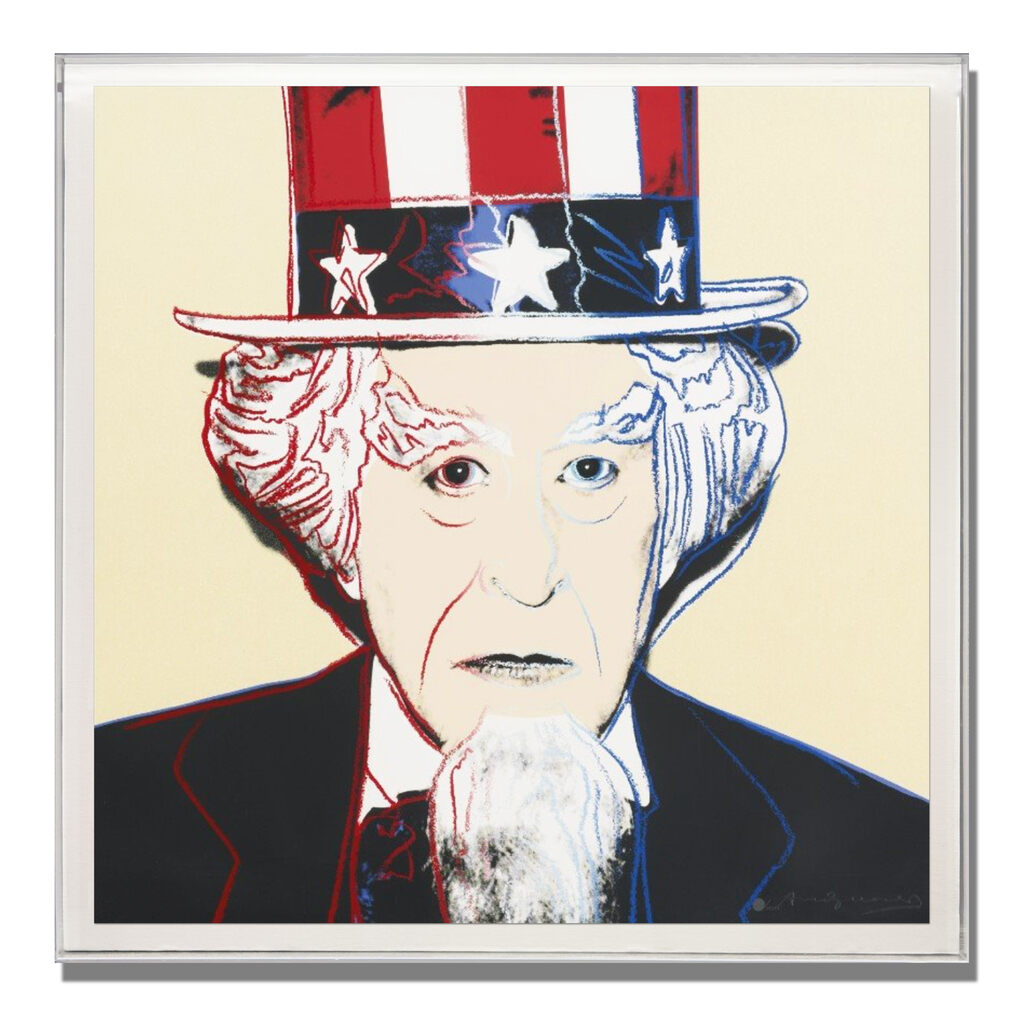 Andy Warhol, Myths: Uncle Sam (FS.II.259), 1981