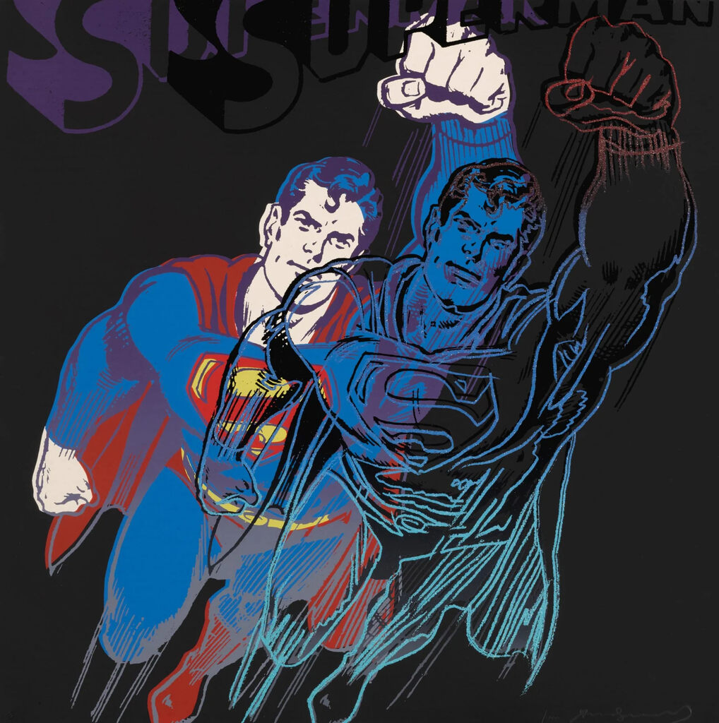 Andy Warhol, Superman, II.260 from MYTHS, 1981