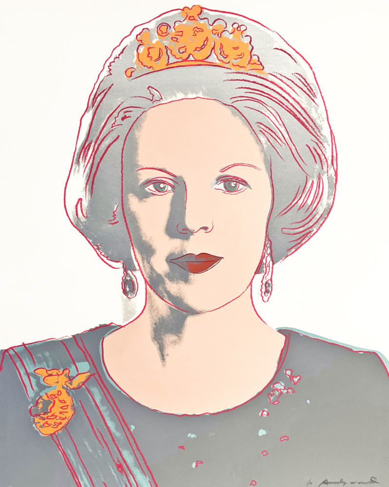 Andy Warhol, Queen Beatrix 339, 1985