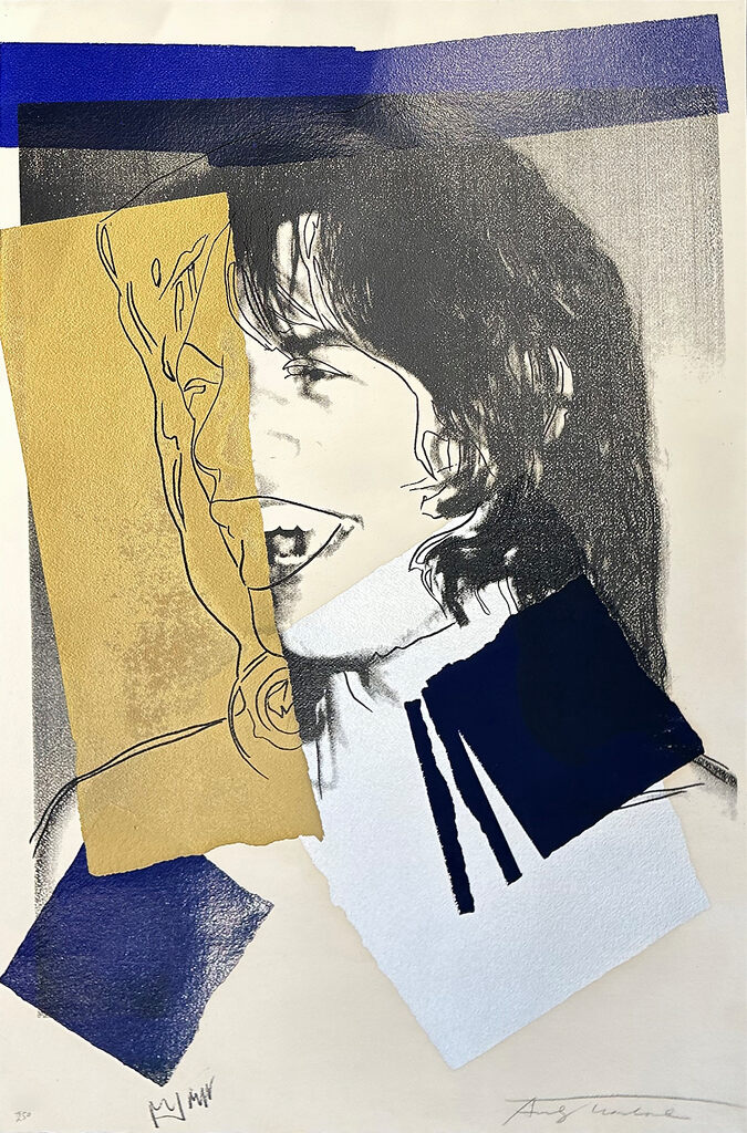Andy Warhol, Mick Jagger 142, 1975