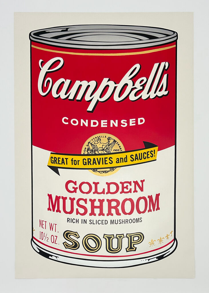 Andy Warhol, Golden Mushroom (Campbell's Soup II, 1969), 1969