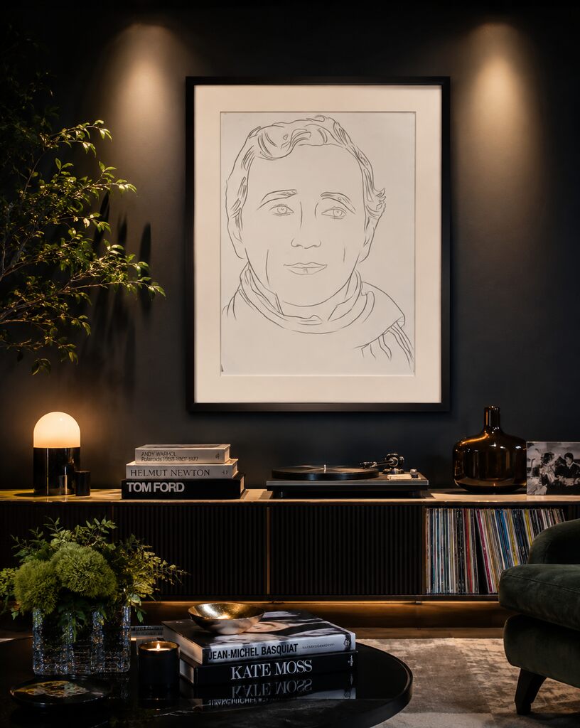 Andy Warhol, Charles Aznavour, 1979