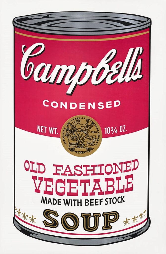 Andy Warhol, Old Fashioned Vegetable from Campbell's Soup II (Soup Can, F.&S.54), 1969