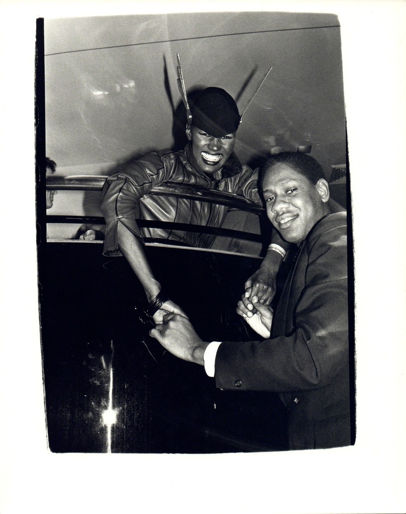 Grace Jones and Andre Leon Talley at Studio 54, image 1