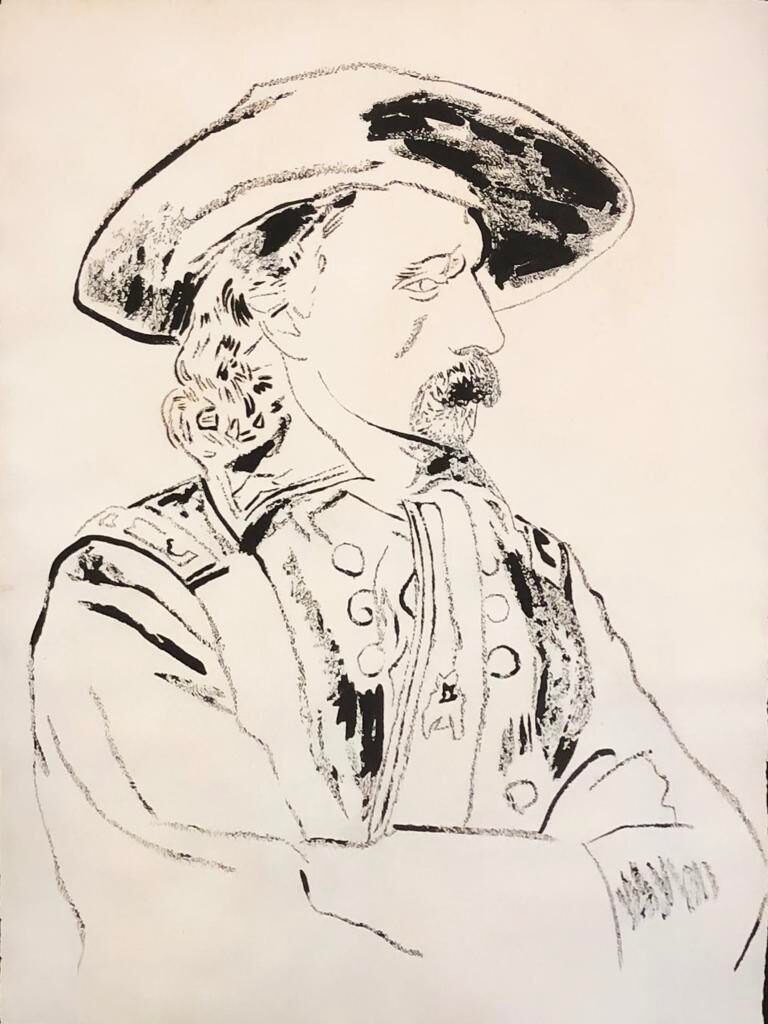 Andy Warhol, Cowboys and Indians: General Custer, 1986