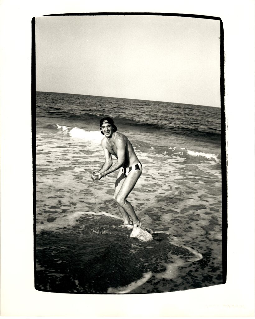 Jon Gould Playing in Surf in Palm Beach, image 1