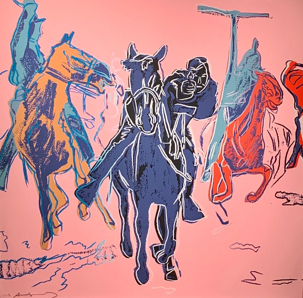Andy Warhol, Action Picture, 1986