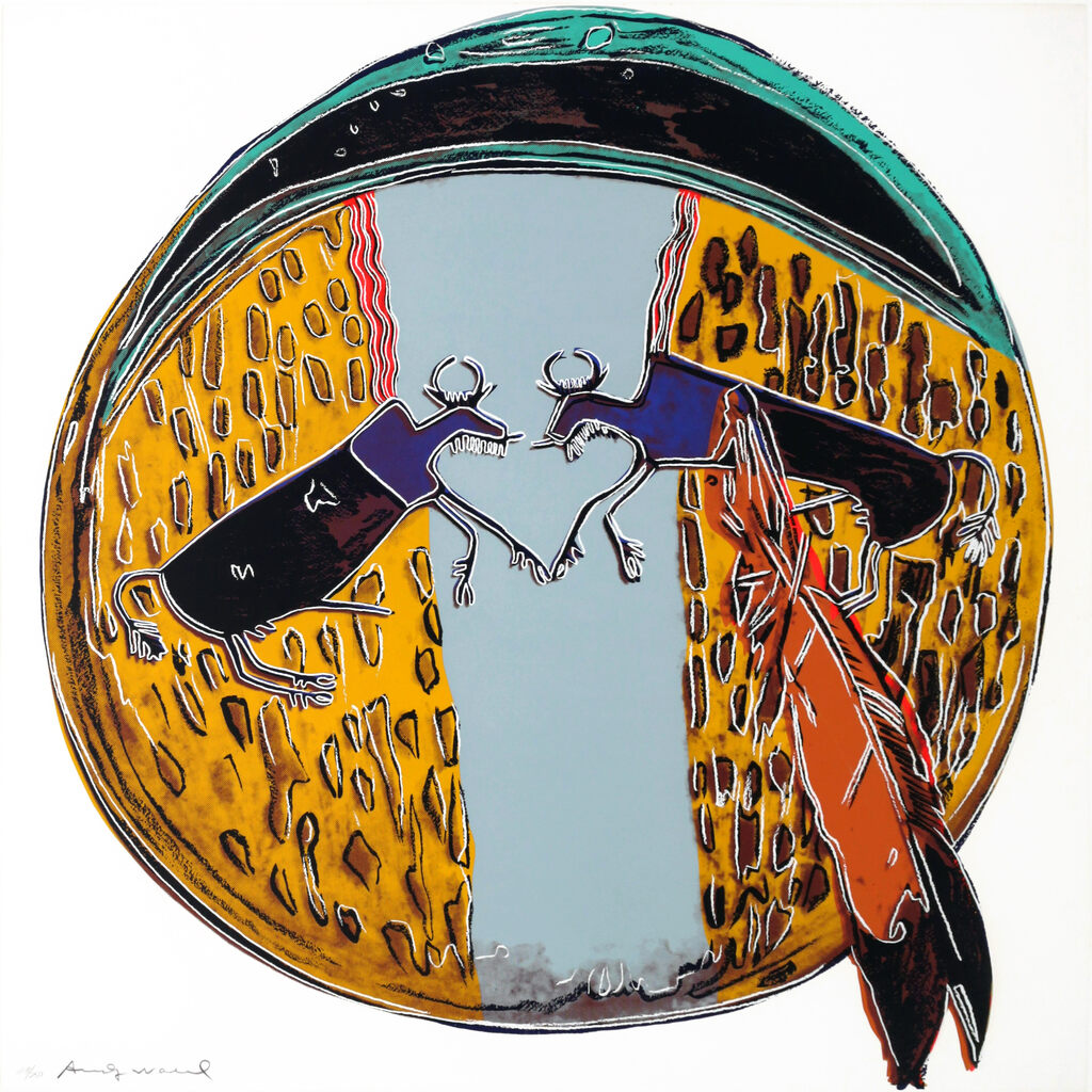Andy Warhol, Plains Indian Shield (FS II.382), 1986