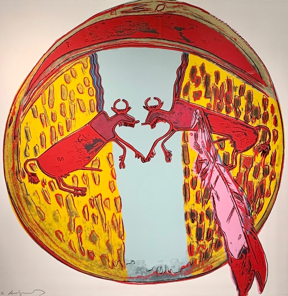 Andy Warhol, Plains Indian Shield, 1986