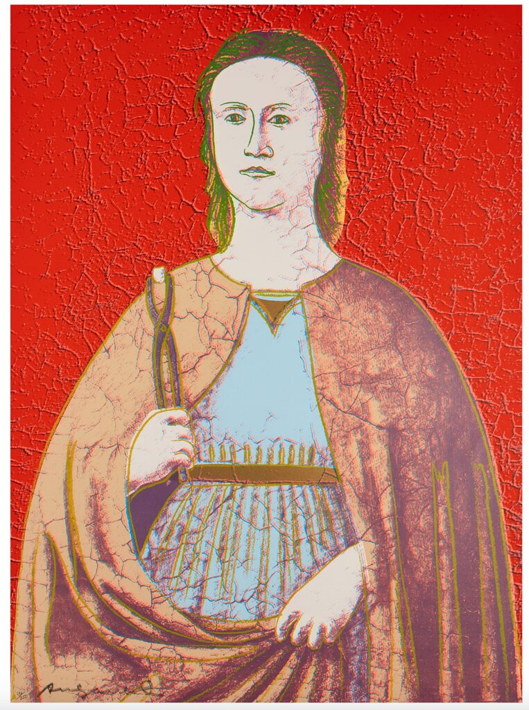 Andy Warhol, Saint Apollonia (FS II.330), 1984