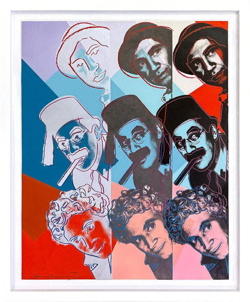 Andy Warhol, The Marx Brothers FS II.232 (hand signed screen print), 1980