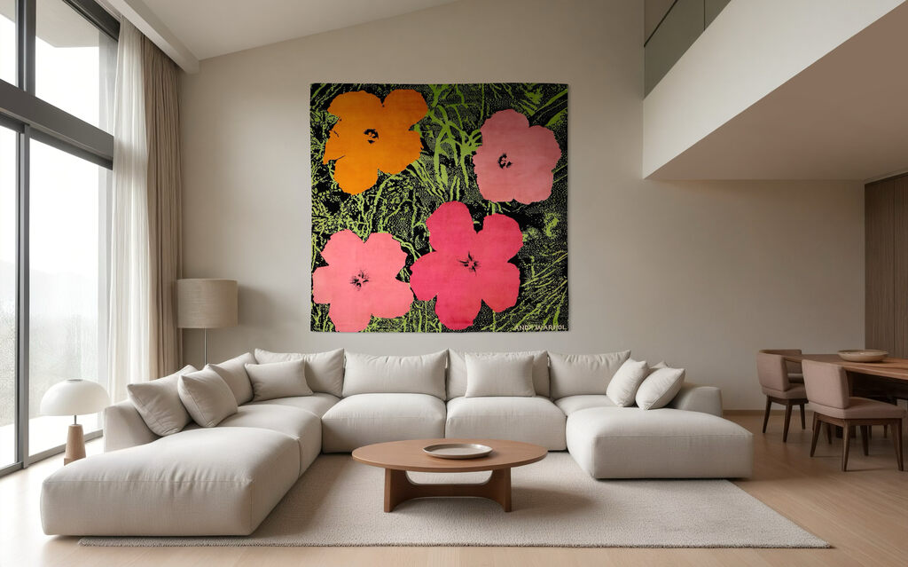 Andy Warhol, Flowers, ca. 1968