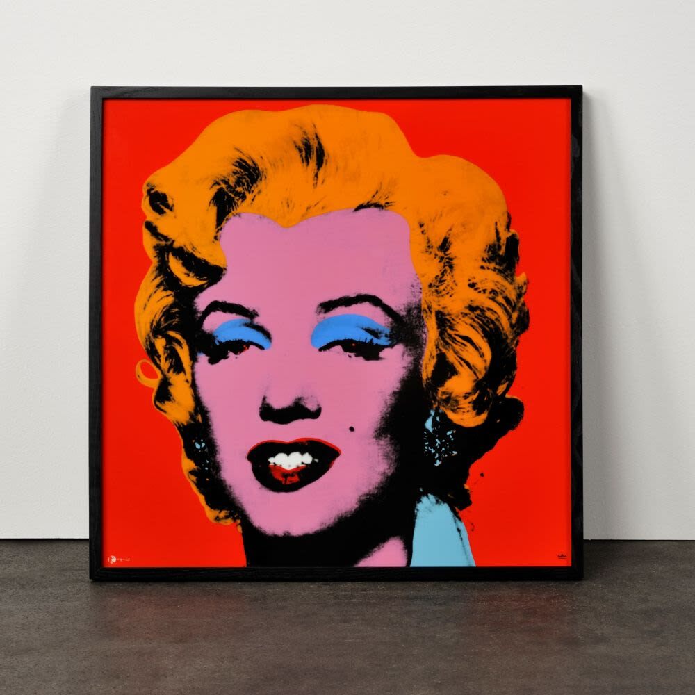 Andy Warhol, Marilyn (Orange-Pink), 2010