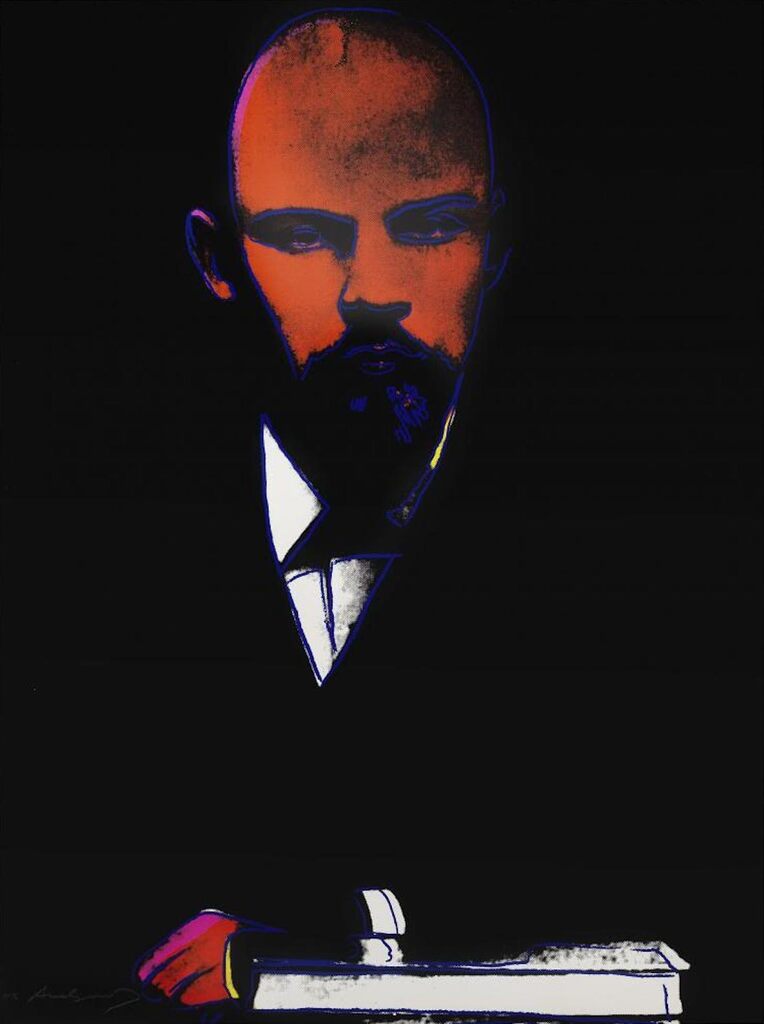 Andy Warhol, Lenin (Black) (FS II.402), 1987