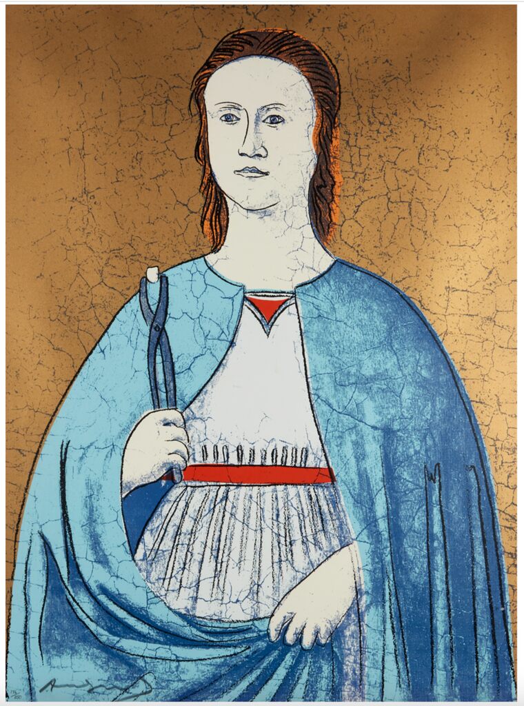 Andy Warhol, Saint Apollonia (FS II.332), 1984