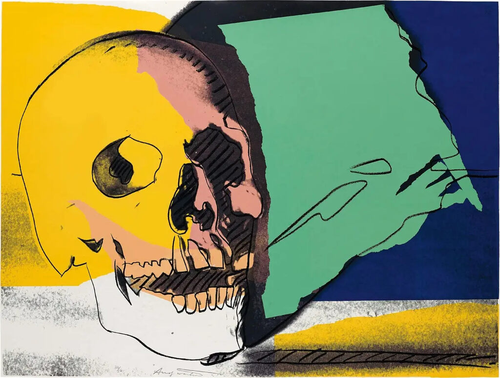 Andy Warhol, Skulls 158, 1976