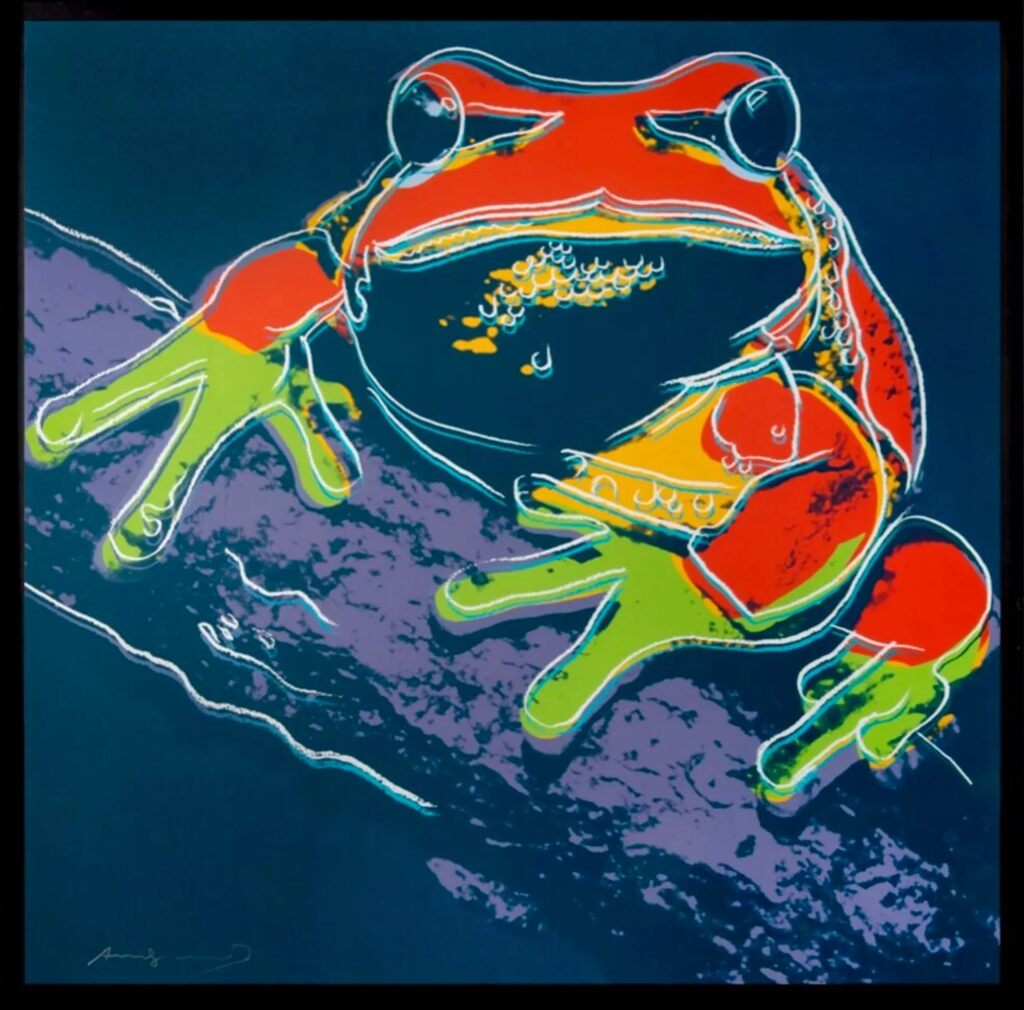 Andy Warhol, Pine Barrens Tree Frog, 1983