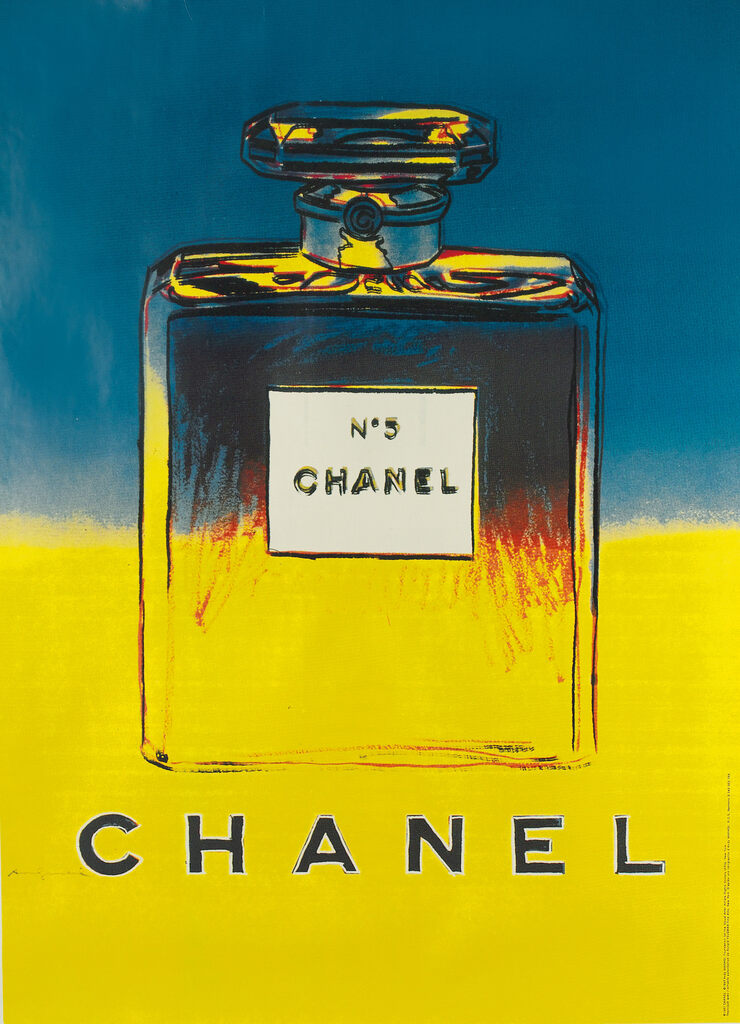 Andy Warhol, Chanel No. 5 (Yellow), 1997